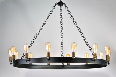 Maxim Noble Chandelier Model: 26276BKNAB/BUI