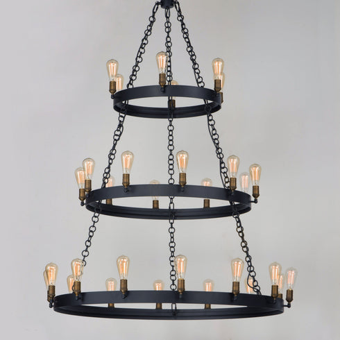 Maxim Noble Chandelier Model: 26278BKNAB/BUI