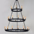 Maxim Noble Chandelier Model: 26278BKNAB/BUI