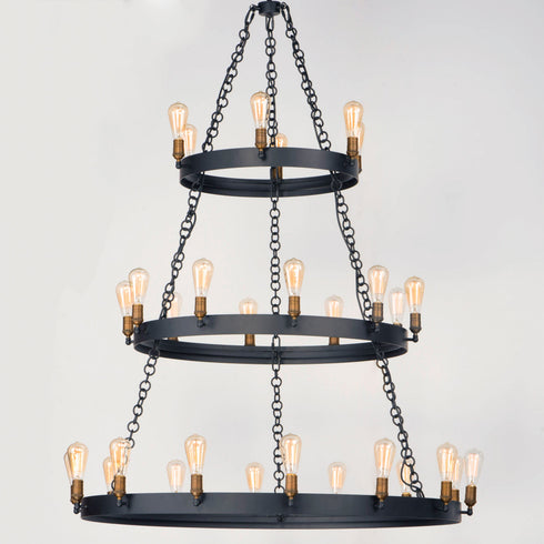 Maxim Noble Chandelier Model: 26278BKNAB/BUI