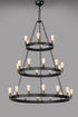 Maxim Noble Chandelier Model: 26278BKNAB/BUI
