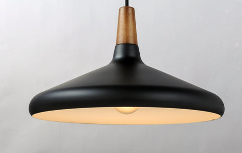 Maxim Nordic 1 Light Pendant Model: 11354WNBK