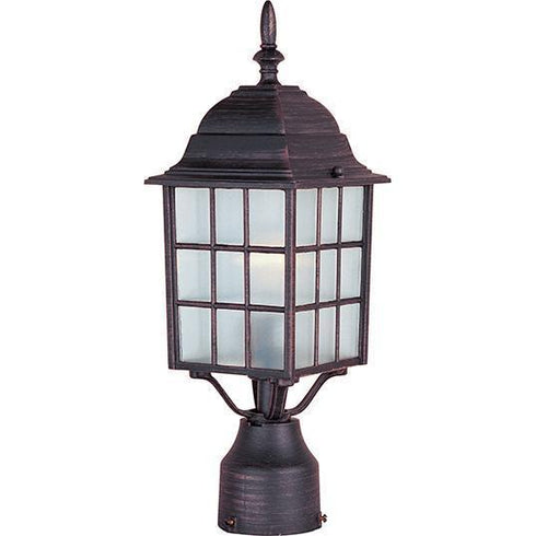 Maxim North Church Outdoor Pol Post Mount Model: 1052BK