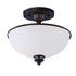 Maxim Novus Semi Flush Mount Model: 21583SWOI