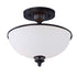 Maxim Novus Semi Flush Mount Model: 21583SWOI