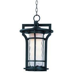 Maxim Oakville LED E26 Oakville LED 1 Light Outdoor Hanging Lantern Model: 65788WGBO