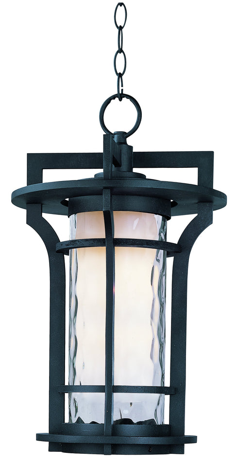 Maxim Oakville LED E26 Oakville LED 1 Light Outdoor Hanging Lantern Model: 65788WGBO