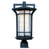Maxim Oakville LED E26 Oakville LED 1 Light Outdoor Pole/Post Lantern Model: 65780WGBO