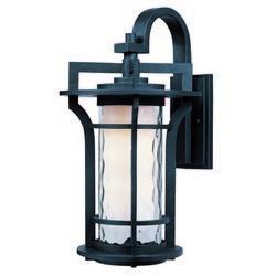 Maxim Oakville LED E26 Oakville LED 1 Light Outdoor Wall Lantern Model: 65784WGBO