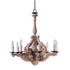 Maxim Olde World Single Tier Chandelier Model: 39617SW