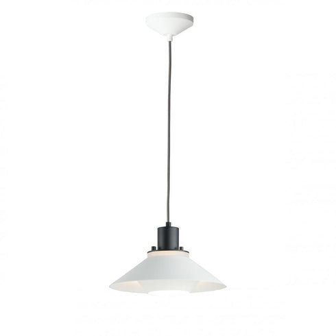 Maxim Oslo 11.75 Inch 1 Light Small Pendant Model: 11410BKWT