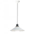 Maxim Oslo 15.75 Inch 1 Light Medium Pendant Model: 11412BKWT