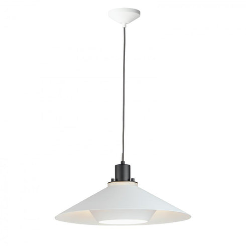 Maxim Oslo 19 Inch 1 Light Large Pendant Model: 11414BKWT