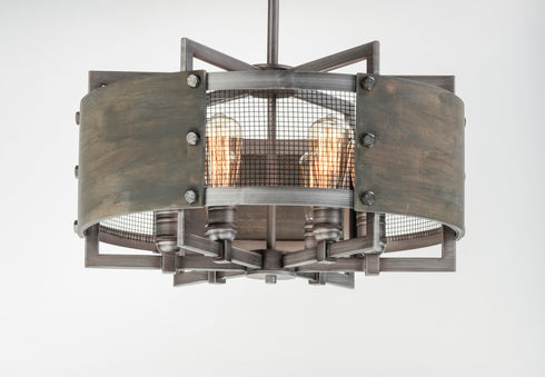 Maxim Outland 6 Light Pendant Model: 25265BWWZ