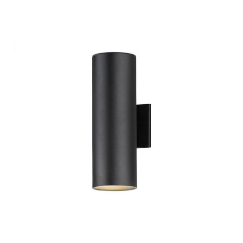Maxim Outpost 2 Light 15 Inch High LED Outdoor Wall Model: 86403BK