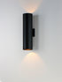 Maxim Outpost 2 Light 22 Inch High Outdoor Wall Model: 26105BK