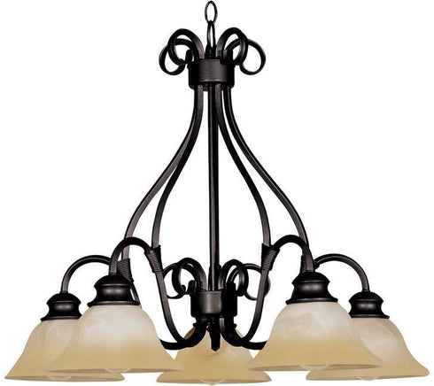 Maxim Pacific Down Light Chandelier Model: 2657MRKB