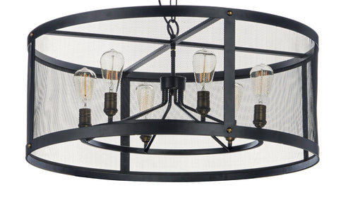 Maxim Palladium Chandelier Model: 20114BKNAB