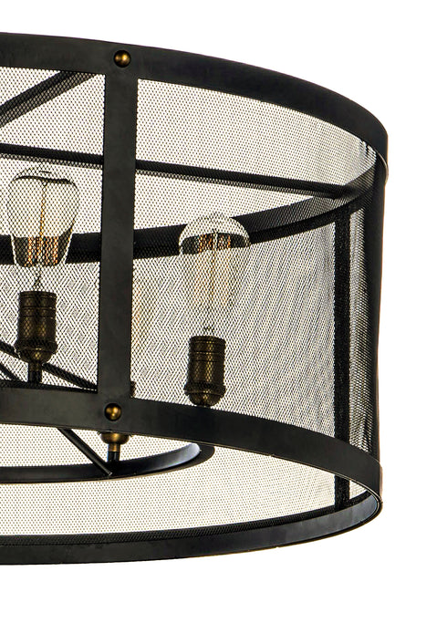 Maxim Palladium Chandelier Model: 20114BKNAB
