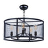 Maxim Palladium Chandelier Model: 20115BKNAB/BUI