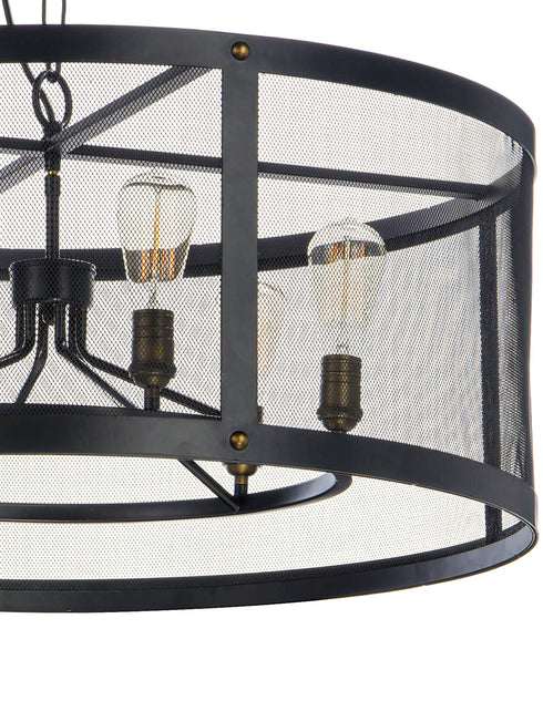 Maxim Palladium Chandelier Model: 20115BKNAB/BUI