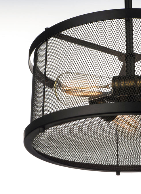 Maxim Palladium Semi Flush Mount Model: 20110BKNAB/BUI