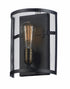 Maxim Palladium Wall Sconce Model: 20112BKNAB/BUI