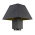 Maxim Pavilion Outdoor Pole/post Mount Model: 53510BK