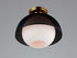 Maxim Perf 1 Light Flush Mount Model: 10083WTBKSBR