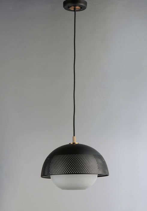 Maxim Perf Single Pendant Model: 10082WTBKSBR
