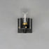 Maxim Pinn Wall Sconce Model: 12401CLBKSBR