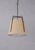 Maxim Pitchfork Single Pendant Model: 10199BROI