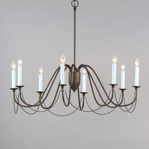 Maxim Plumette 8 Light Chandelier Model: 12168CHB