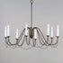 Maxim Plumette 8 Light Chandelier Model: 12168CHB