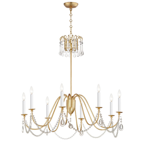 Maxim Plumette Chandelier Model: 12168CHB/CRY