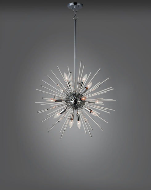 Maxim Polaris 12 Light Pendant Model: 28664CLSBR