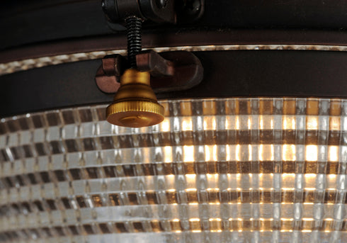 Maxim Portside 1 Light Flush Mount Model: 10180OIAB