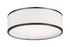 Maxim Prime 20 Inch Wide LED Flush Mount 120 277v Model: 10233OMOI