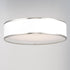 Maxim Prime 20 Inch Wide LED Flush Mount 120 277v Model: 10233OMOI