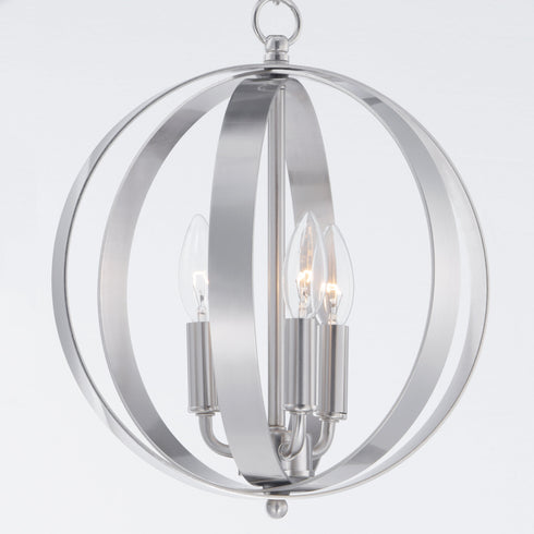 Maxim Provident 3 Light Chandelier Model: 10030BK