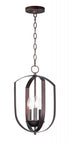 Maxim Provident 3 Light Chandelier Model: 10033BK