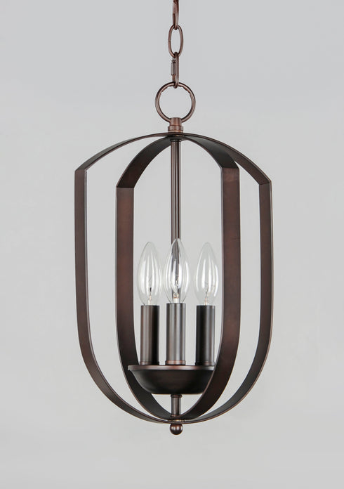 Maxim Provident 3 Light Chandelier Model: 10033BK