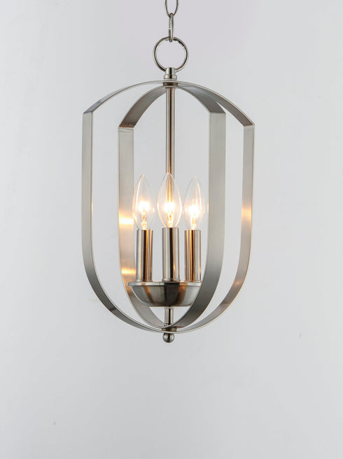 Maxim Provident 3 Light Chandelier Model: 10033BK
