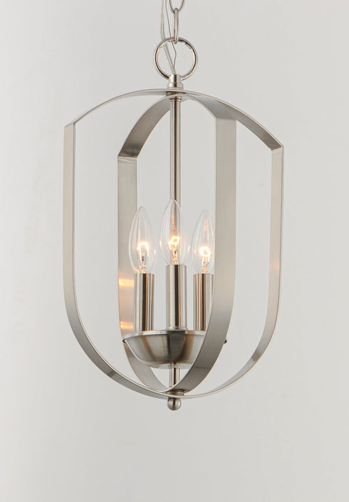 Maxim Provident 3 Light Chandelier Model: 10033BK