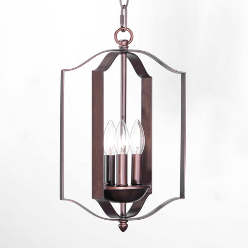Maxim Provident 3 Light Chandelier Model: 10035BK