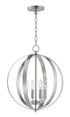 Maxim Provident 4 Light Chandelier Model: 10031BK