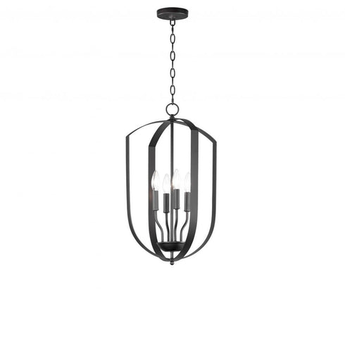 Maxim Provident 4 Light Chandelier Model: 10034BK