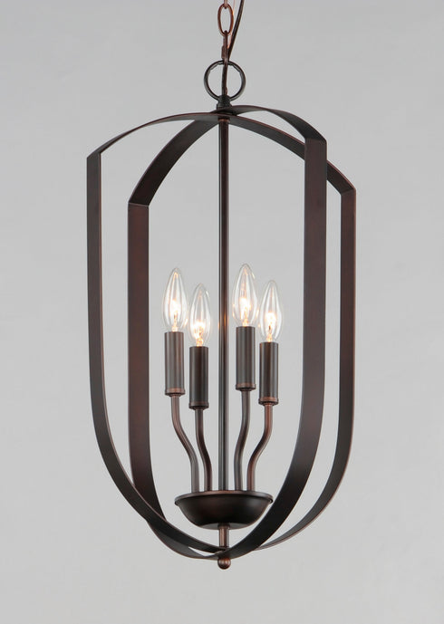 Maxim Provident 4 Light Chandelier Model: 10034BK