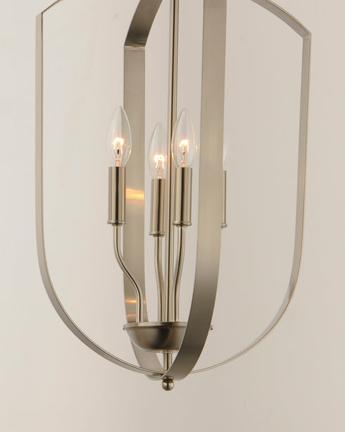 Maxim Provident 4 Light Chandelier Model: 10034BK