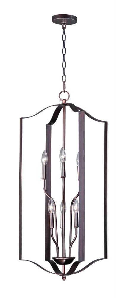 Maxim Provident 6 Light Chandelier Model: 10038BK